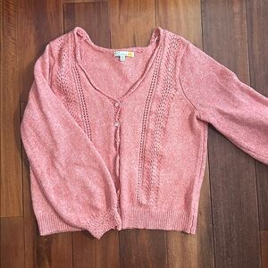 C&C California Pink Cardigan